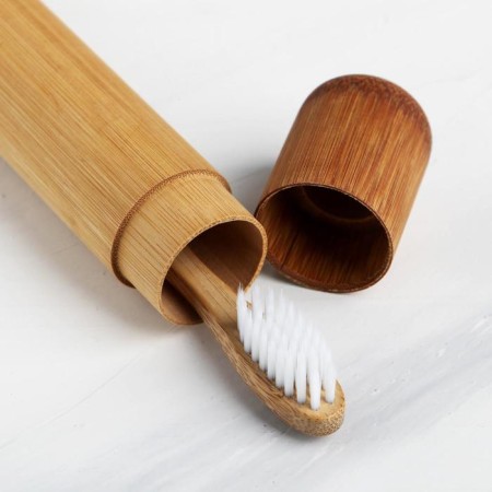 Toothbrush in the Bamboo case "Spring", 3.1 × 24.1 × 3.1 cm-4
