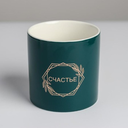 Ceramic glass with embossing, "branches", 10 x 10 cm-3