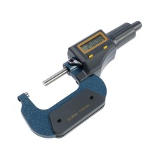 Micrometer electronic tundra, metal, range 25-50 mm, measurement step 0.001 mm