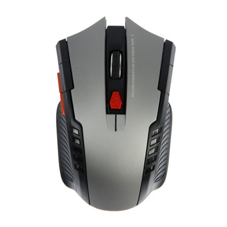 Luazon MB-2.6 mouse, wireless, optical, 1600 dpi, 2XAAA (not in the set), USB, black-gray-2
