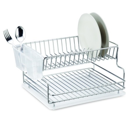 Drying for dishes and devices, with a pallet, chromium color, kb005