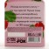 Bath salt, 200 g, raspberry aroma, Beauty Food