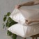 Set of pillowcases "era", size 70x70 cm, ivory color, 2 pcs
