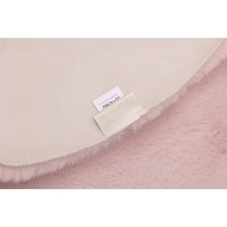 Plush mat Sofi de Marko, size 100x100 cm, light pink color-3