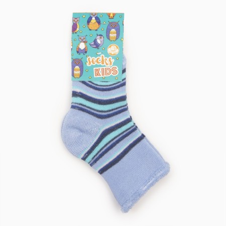 Noski children's terry, jeans color, size 10-3
