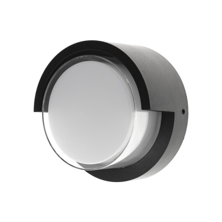 Facade lamp "City", FSD-047, 10 W, 4000K, circle, IP65, 220 V, plastic, black-6