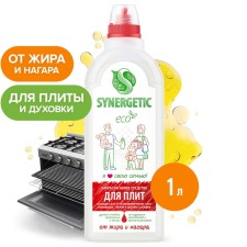 The remedy -cleaner Synergetic, gel, for slabs, from soot and fat, biodegradable, 1 liter
