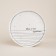 A set of porcelain plates SL Home "House", D = 21 cm, white color
