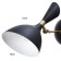 Sconces "Bastony" 1he27 40W black and gold 18x30x30 cm