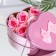 Soap roses, three -color, set of 6 pcs.