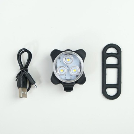 Lanter Bicycle front battery, waterproof, 3 diodes, 3 modes-3