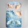 Bathroom mat “Leaves”, 50 × 80 cm, microfiber