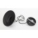 Lamp PL4 BK/BN Metal E27 60W H-pLAFON 13 cm, suspension 80 cm, black