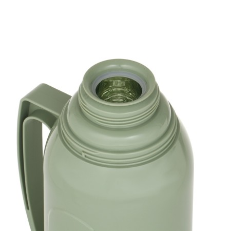 Thermos 1.7 l, with a glass flask, retains heat 14 hours, 14 x 34 cm, green-2