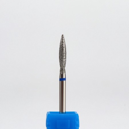 Diamond flame flame d2.5mm 12mm medium grains sin Nasch d/case package QF-3