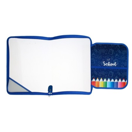 Labor folder A4, 325 x 230 x 25 mm, lightning around, folding bar, plastic, PTR-1, calligrata "pencils"-4