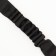 Safety belt for dog shock-absorbing, 54-75 x 2.5 cm, black