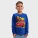 T-shirt with long sleeve "Cars", Disney, height 98-104, blue