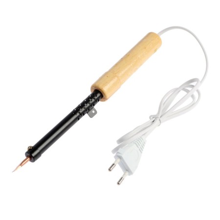 Tundra soldering iron, EPSN, wooden handle, wedge -shaped sting d = 4.2 mm, 40 watts, 220 B-7