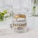 Glass mug "Wishes", 200 ml, inscription mix