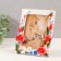 Photo frame Polystone 13x18 cm "Chamomile, tulips and poppies" Color 18x2x21.5 cm