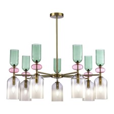 Ceiling Ceiling ST LUCE. SL2000.202.07. GEA. 7x40 watts, E14, 85x85x40 cm, golden color