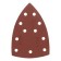 Triangle Abrasive Denzel 738677, on the thief. Submit, P 320, 150x150x100 mm, 5 pcs.