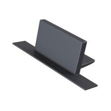 A plug for a built-in track system Technical TrarteC-11b, 3.7x6x2 cm, black color, 1 pc