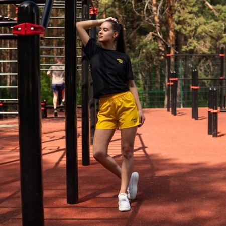 Sports shortop unisex yellow, p. 50-8