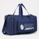 Sports bag with lightning, 3 outer pockets, blue color