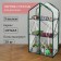 Greenhouse-stella, 3 shelves, 110 × 65 × 40 cm, metal frame d = 16 mm, a cap-cover 100 μm