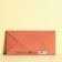 Wooden carved envelope "from March 8", 16.5 x 8 cm
