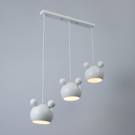 Bayerlux lamp "Barney" 3he27 40W white 21x51x21-120cm-1