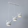 Bayerlux lamp "Barney" 3he27 40W white 21x51x21-120cm