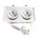 Luminous Cardaena LED LED Feron AL202, IP20, LED, 40 W, 315x175x80 mm, white color