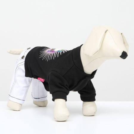 Summarian "Unicorn", size 16 (ds 36 cm, og 46 cm, Osh 35 cm), black and white-1