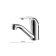Bravat Fit F123318CP-RUS kitchen mixer, single-legged with long spout, chrome