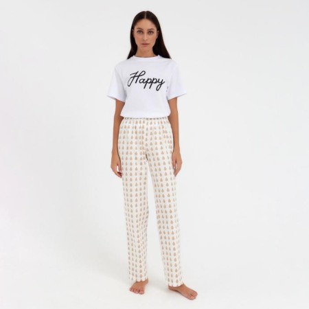 Women's pants KAFTAN "Drops", p. 48-50, white