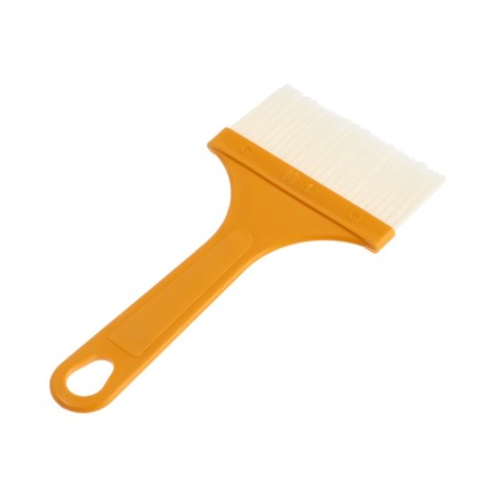 Brush flat promo, artificial bristles, plastic handle, 90 mm-4