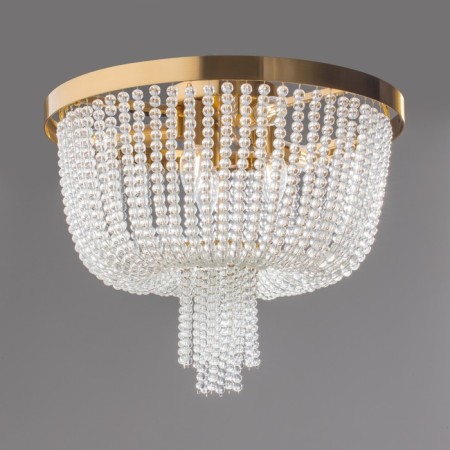 Freya FR1008CL-06BS Ornament, 460x460x400 mm ceiling lamp, E14, 6x60W, brass color-7