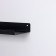 Set of shelves with hooks loft, 2 shelves: 350 × 100 × 35 mm, 350 × 100 × 80 mm, color black