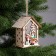 Christmas tree toy "Deer", from batteries, glow warm white