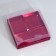 Confectionery box for mousse cakes "Bording stars", 17.8 x 17.8 x 6.5 cm