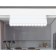 LED light switch for the Magnetic Ambrella Track System GL4044, 12W, LED, white color white
