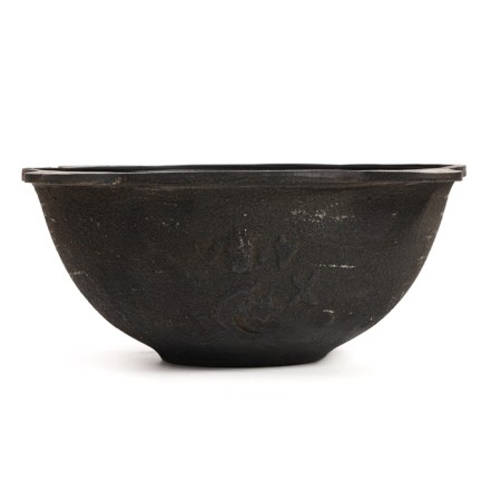 Kazan cast -iron, 4.5 l, flat bottom, aluminum cover-2