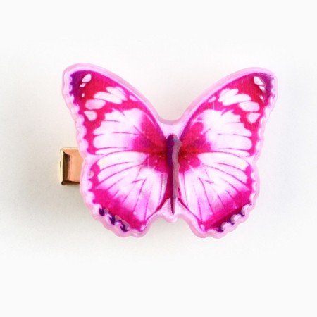 Hair hairpin -spinning "butterfly", 3.6 x 3 cm-1