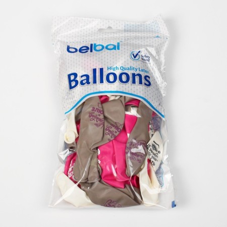 Latex ball 14 "For true ladies", a set of 50 pcs.-3