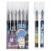 Gel pen 0.5mm, black rod, mixing body, space