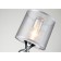 Suspended lamp 1x40W E27, size 14x14x30/100 cm