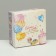 Folding box, "happiness and love" 10 x 10 x 5 cm